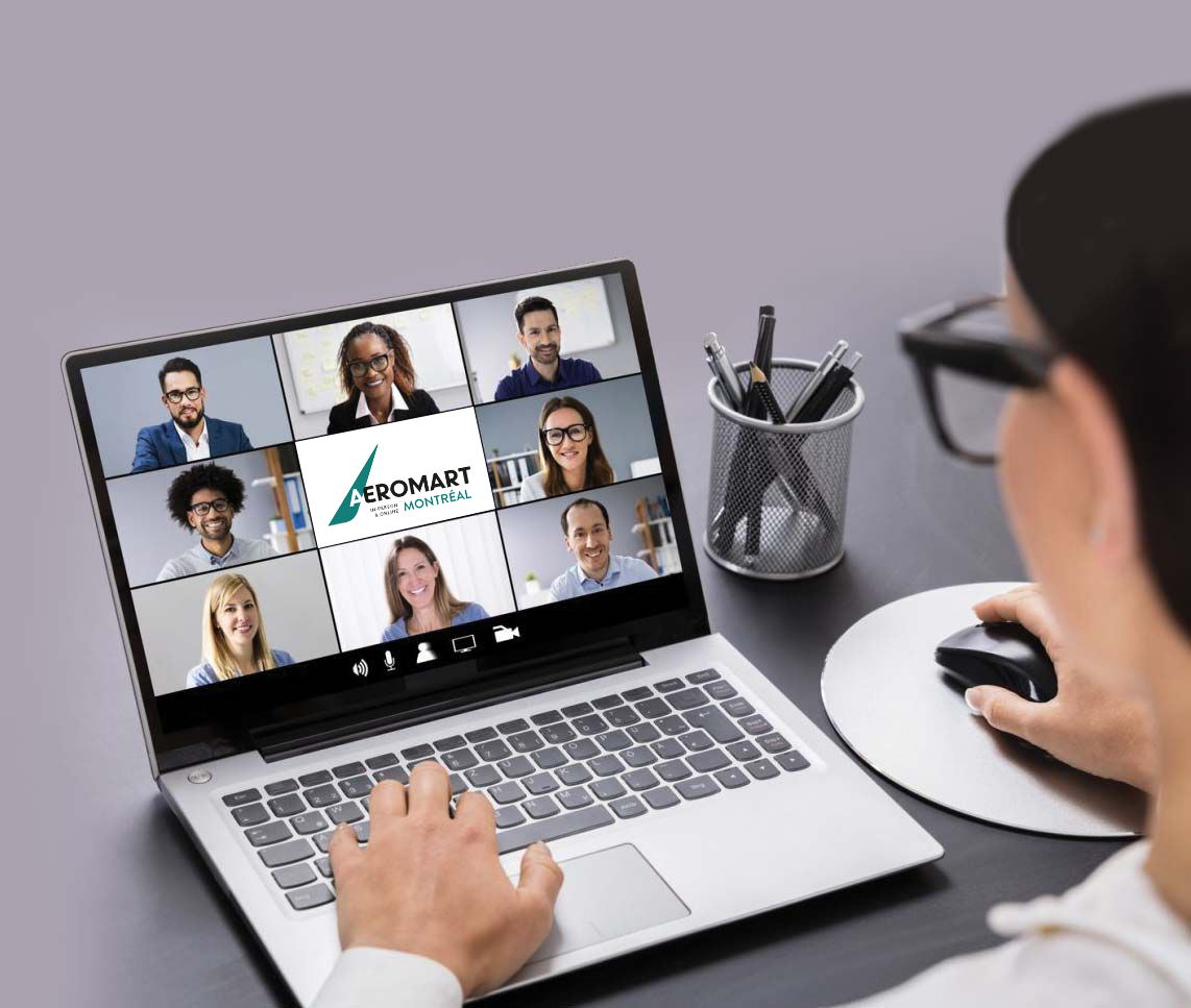 online B2B Meetings aeromart montreal